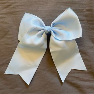 Blue Hair Bow Ribbon